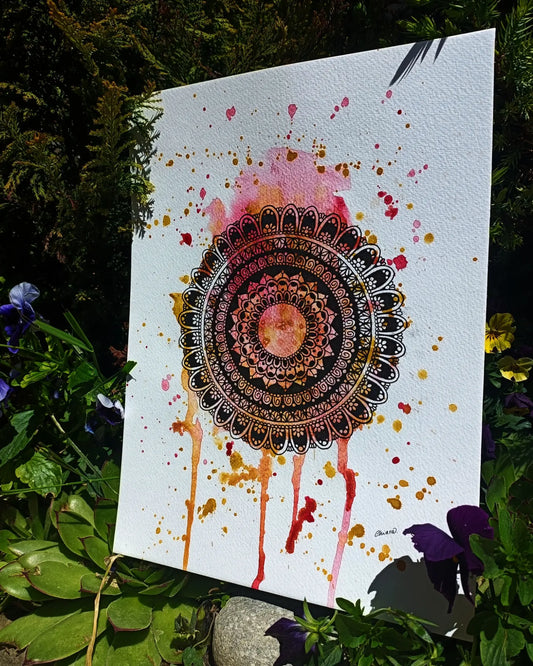 Watercolour Mandala πΌ